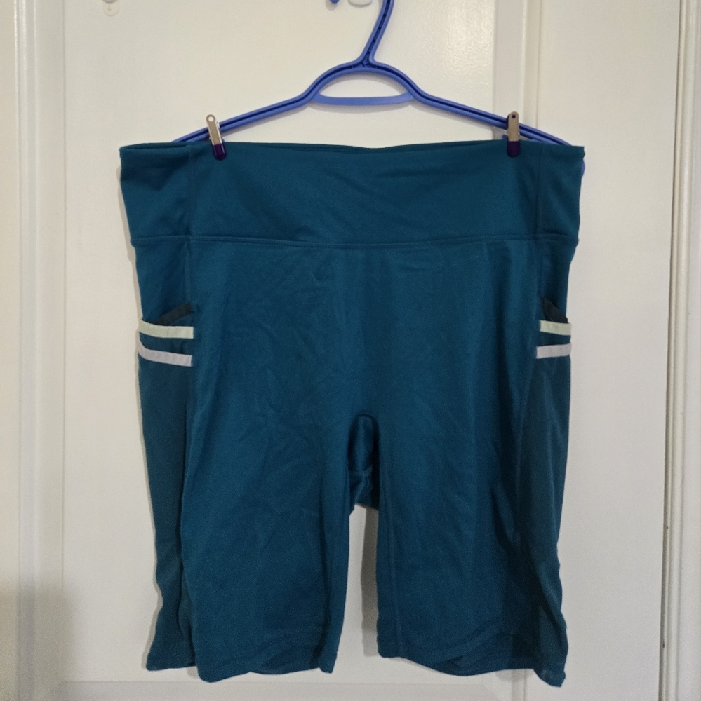 Fabletics Teal Shorts
